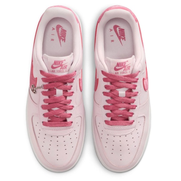 🩷 NIKE AIR FORCE 1 LOW PINK VALENTINES DAY 🍒 - Picture 4 of 5